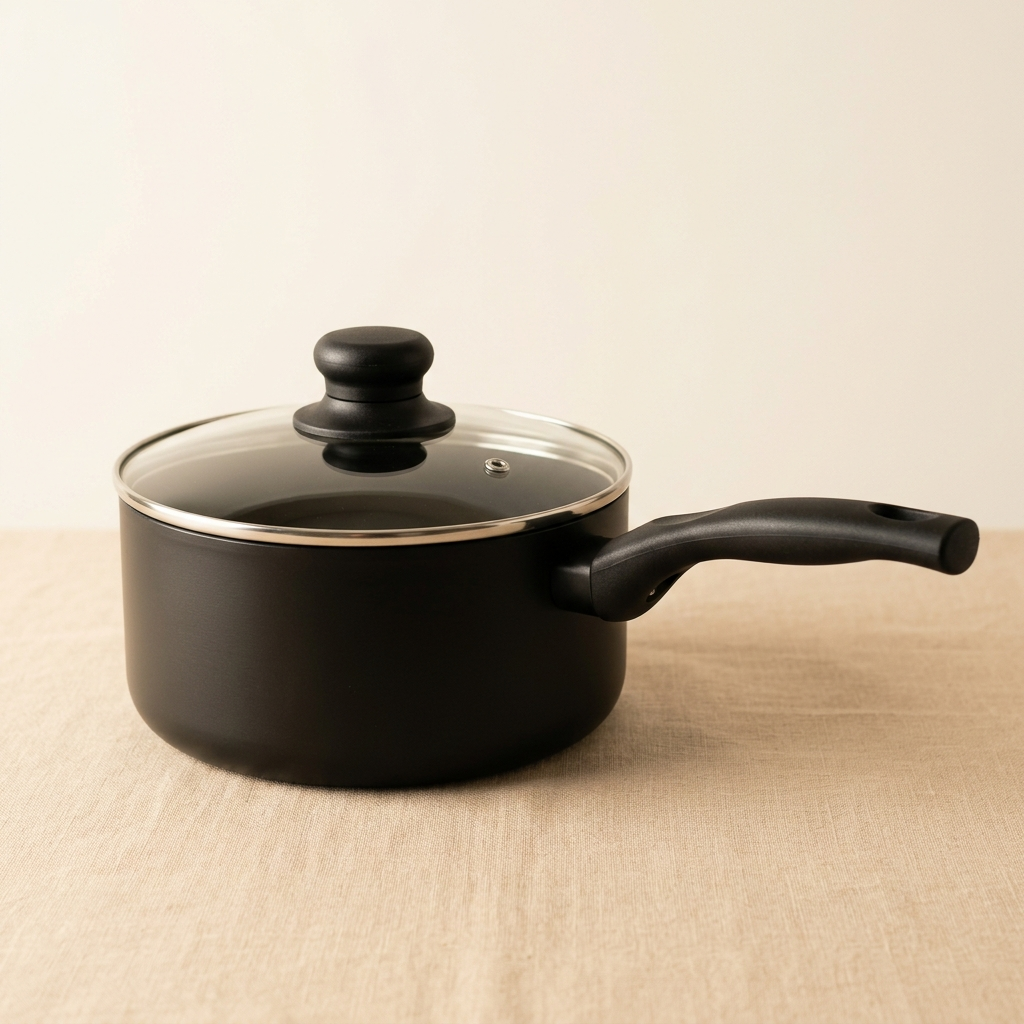 Non-Stick Saucepan With Lid, 2-Qt - Image 2