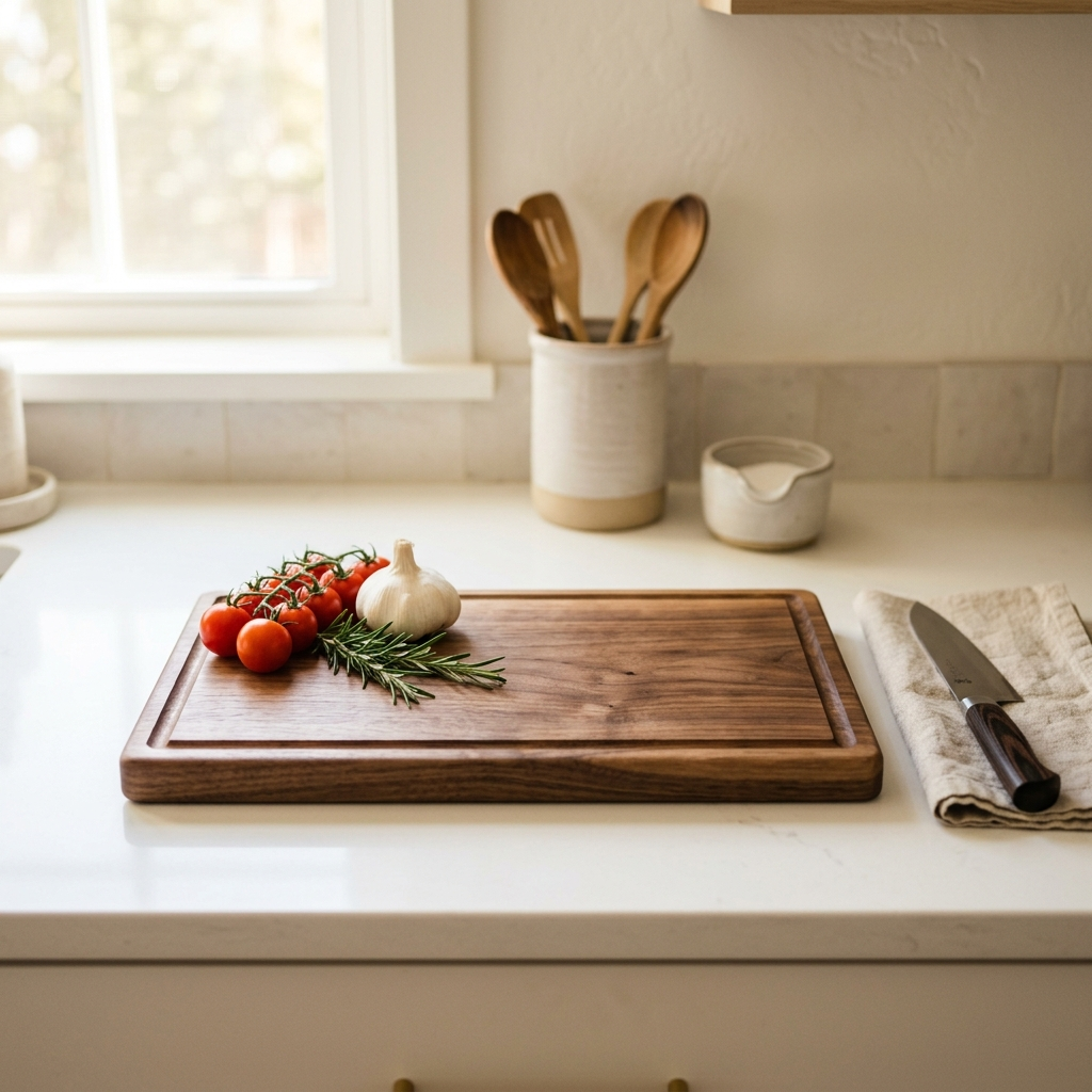 Walnut Cutting Board, Medium - Image 3